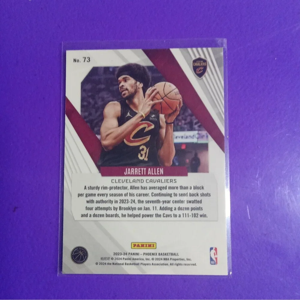2023-24 Panini Phoenix - Jarrett Allen #73 Blue Ice